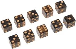 TOYANDONA 70 Pcs Big Hole Dot Dice Number Toys Kidcraft Playset Skeleton Toy Unique Dice Fun Dice Role Playing Gaming Dice Game Dice Set Two Color Dice Gambling Dice Retro Color Checkerboard -Folkmanis Toys Shop 41624zcCFbL. AC