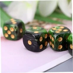 Polyhedral Dice 25pcs 6 Acrylic Dice Role Playing Dice Bulk Dice D20 Dice Green Dice For Women Dice Table Dice Black D6 Desktop Game Props Bulk Dice Table Game Party Dice 10 Polyhedral Dice 25pcs 6 Acrylic Dice Role Playing Dice Bulk Dice D20 Dice Green Dice For Women Dice Table Dice Black D6 Desktop Game Props Bulk Dice Table Game Party Dice -Folkmanis Toys Shop 4168aVGZGkL