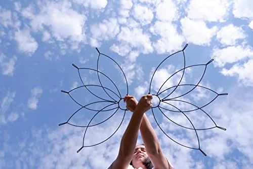 GENERIC Light Fire Fans Pair/Set Of 2 / - Made With Kevlar Aramid For Dancers * 5 Wicks * 2 Inch 100% Puro Kevlar * For Performances * For Festival * Practice * Flow * Spinning * Belly Dance 3 GENERIC Light Fire Fans Pair/Set Of 2 / - Made With Kevlar Aramid For Dancers * 5 Wicks * 2 Inch 100% Puro Kevlar * For Performances * For Festival * Practice * Flow * Spinning * Belly Dance