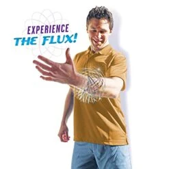 Original GeoFlux Mesmerizing 3-D Kinetic Sculpture & Interactive Spring Toy (Duo: 1 Large + 1 Finger-Size) -Folkmanis Toys Shop 416GAlzTUcL