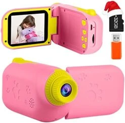 GKTZ GKTZ Kids Camera For Boys, Kids Music Player Toddler Digital Camera With Flashlight Children Selfie Camera For 3 4 5 6 7 8 Year Old Boy With 16GB SD Card-Blue … 24 GKTZ GKTZ Kids Camera For Boys, Kids Music Player Toddler Digital Camera With Flashlight Children Selfie Camera For 3 4 5 6 7 8 Year Old Boy With 16GB SD Card-Blue … -Folkmanis Toys Shop 416O3DdKaAL. AC