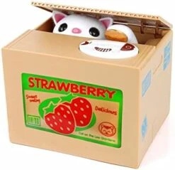 ALIMITOPIA Saving Money Box,Vocal Mischief Stealing Coin Piggy Bank Coin Storage Pot (Cartoon Cat) 18 ALIMITOPIA Saving Money Box,Vocal Mischief Stealing Coin Piggy Bank Coin Storage Pot (Cartoon Cat) -Folkmanis Toys Shop 416OPLFSldL. AC