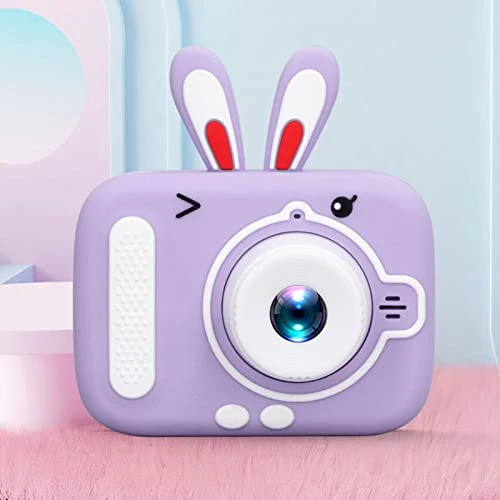 Okuyonic Kids Camera, Silicone Cover Kids Camera Toy Rich Effects 2.0 Inch Color Display 1080P For Daily Life (Purple) 5 Okuyonic Kids Camera, Silicone Cover Kids Camera Toy Rich Effects 2.0 Inch Color Display 1080P For Daily Life (Purple) - Image 3