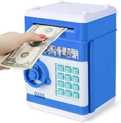 Refasy Piggy Bank Cash Coin Can ATM Bank Electronic Coin Money Bank For Kids-Hot Gift -Folkmanis Toys Shop 416d7Oc7A5L. AC