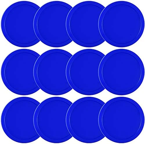 Coopay 12 Pieces Home Air Hockey Pucks 2.5 Inch Heavy Replacement Pucks For Game Tables Equipment Accessories, 12 Grams 7 Coopay 12 Pieces Home Air Hockey Pucks 2.5 Inch Heavy Replacement Pucks For Game Tables Equipment Accessories, 12 Grams - Image 5