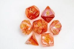 Sharp Edge Dice Set For DND For Dungeons And Dragons Ttrpg Games, Multi-Sided RPG Polyhedral Resin Roleplaying Games (Orange Red White) 27 Sharp Edge Dice Set For DND For Dungeons And Dragons Ttrpg Games, Multi-Sided RPG Polyhedral Resin Roleplaying Games (Orange Red White) -Folkmanis Toys Shop 416geHrtiyL. AC 1