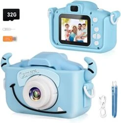 Kids Camera For Girls, Digital Camera For Kids, Kids Digital Selfie Camera Toys For 3 4 5 6 7 8 9 Year Old Girls, Christmas Birthday Gifts For Boys With 32GB SD Card-Pink -Folkmanis Toys Shop 4175B3ppPXL. AC