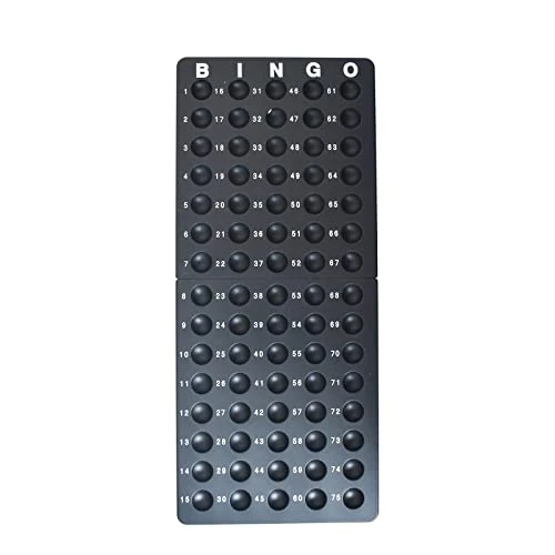 Yuanhe Deluxe Bingo Game Set With 6 Inch Metal Round Cage, 75 Colored Bingo Balls, 50 Bingo Cards, 300 Mix Bingo Chips And Bingo Master Board For Large Groups, Parties 8 Yuanhe Deluxe Bingo Game Set With 6 Inch Metal Round Cage, 75 Colored Bingo Balls, 50 Bingo Cards, 300 Mix Bingo Chips And Bingo Master Board For Large Groups, Parties - Image 6