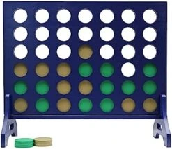 Tailgating Pros Premium Navy Giant Four In A Row With Carrying Case - Jumbo Oversized Outdoor Yard Game - Connect Multiple Pucks In A Row To Win - Many Puck Colors Available! -Folkmanis Toys Shop 417Sf5gI28L. AC