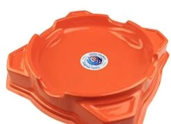 Aimoly Bey Stadium Battle Arena For Beyblade Burst Battling Tops Game (Orange) 12 Aimoly Bey Stadium Battle Arena For Beyblade Burst Battling Tops Game (Orange) -Folkmanis Toys Shop 417hVFUQbSL