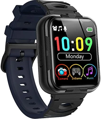 Smart Watch For Kids, Boys Girls Watches With 24 Puzzle Games Call Dual Cameras Video Music Player Flashlight Alarm Calculator 1.54" IPS Touchscreen Electronic Learning Toys Watch For Ages 3-12 9 Smart Watch For Kids, Boys Girls Watches With 24 Puzzle Games Call Dual Cameras Video Music Player Flashlight Alarm Calculator 1.54" IPS Touchscreen Electronic Learning Toys Watch For Ages 3-12 - Image 7