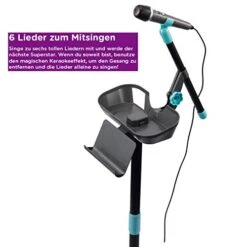 VTech 80-531774 Kidi Super Star DJ Studio Black Karaoke Toy -Folkmanis Toys Shop 417xzY9KcJL