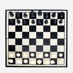 Chess Classic Magnet Chess Set With 2 Chess Pieces Storage Bags, Table Game For Kids And Adults, Enlightenment Toy Chess Set For Kids Portable Travel Chess -Folkmanis Toys Shop 4189n5pm5YL