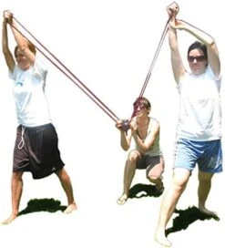 Water Balloon Launcher Slingshot 500 Yard Long Range, 2-3 Person Balloon Giant Sling Shots T-Shirt Launcher Cannons For Adults, Party Game Yard Catapult Toys -Folkmanis Toys Shop 418WCIPmOL. AC