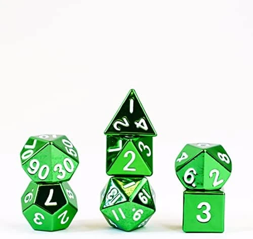 FanRoll By Metallic Dice Games 16mm Metal Polyhedral DND Dice Set: Blue, Role Playing Game Dice For Dungeons And Dragons 14 FanRoll By Metallic Dice Games 16mm Metal Polyhedral DND Dice Set: Blue, Role Playing Game Dice For Dungeons And Dragons - Image 12