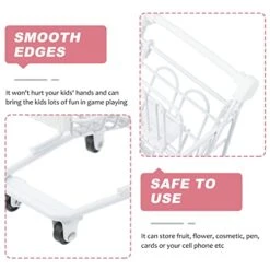 NUOBESTY Toddler Toys Mini Brands Mini Shopping Cart Supermarket Handcart: Trolley Desk Organizers Pen Pencil Holder Pretend Play Toy For Girls Boy Toddle Gifts Go Cart Mini Brands 15 NUOBESTY Toddler Toys Mini Brands Mini Shopping Cart Supermarket Handcart: Trolley Desk Organizers Pen Pencil Holder Pretend Play Toy For Girls Boy Toddle Gifts Go Cart Mini Brands -Folkmanis Toys Shop 418dF3gXrQL