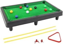 SAFIGLE 2 Sets Kids Travel Toys Mini Pool Table Toys For Travel Table Top Pool Table Top Pool Table Set Small Pool Table Mini Billiards Mini Tabletop Pool Set Billiards Game Set Game Table -Folkmanis Toys Shop 418dYmES1aL. AC