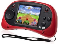 Kids Handheld Game Portable Video Game Player With 200 Games 16 Bit 2.5 Inch Screen Mini Retro Electronic Game Machine ,Best Gift For Child (Blue) -Folkmanis Toys Shop 418dZLkmiL. AC