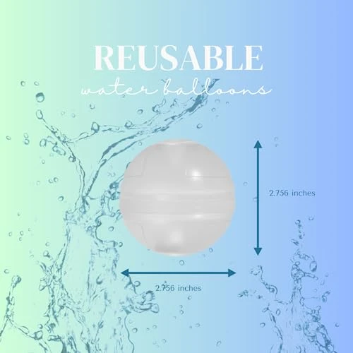 GENERIC Glowing Reusable Water Balloons For Kids, Self Sealing Easy Quick Fill Water Balloons, Refillable Water Balloons Summer Outdoor Toys For Boys Girls, Outdoor Water Game Toys, RGB Glow In The Dark 4 GENERIC Glowing Reusable Water Balloons For Kids, Self Sealing Easy Quick Fill Water Balloons, Refillable Water Balloons Summer Outdoor Toys For Boys Girls, Outdoor Water Game Toys, RGB Glow In The Dark - Image 2