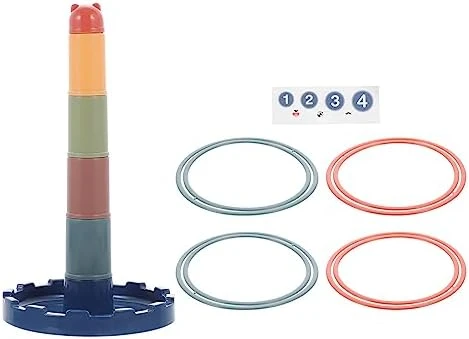 TOYANDONA Kidcraft Playset Toddler Toys Toddler Toys Baby Gifts Gifts 2pcs Ring Toss Game Stacking Cup Stacking Ring Toss Set Cartoon Stacking Kids Rings Baby Gifts Baby Gifts Travel Gift 8 TOYANDONA Kidcraft Playset Toddler Toys Toddler Toys Baby Gifts Gifts 2pcs Ring Toss Game Stacking Cup Stacking Ring Toss Set Cartoon Stacking Kids Rings Baby Gifts Baby Gifts Travel Gift - Image 6