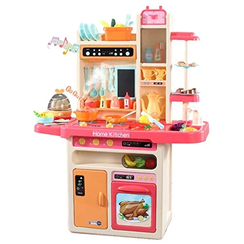 GENERIC Matching Eggs Toddlers Kitchen Toys Children's Game Kitchen With Lighting And Voice Analog Spray Water Bath With Tap Water And Other Kitchen Accessories Mini Set (Pink, One Size) 3 GENERIC Matching Eggs Toddlers Kitchen Toys Children's Game Kitchen With Lighting And Voice Analog Spray Water Bath With Tap Water And Other Kitchen Accessories Mini Set (Pink, One Size)