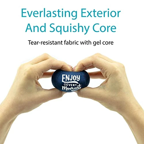 Candescent Stress Balls - Hand Therapy Relief For Anxiety, Fidget, Tension, Exercise Strengthener - Motivational Toys For Adults & Kids - Set Of 2 4 Candescent Stress Balls - Hand Therapy Relief For Anxiety, Fidget, Tension, Exercise Strengthener - Motivational Toys For Adults & Kids - Set Of 2 - Image 2