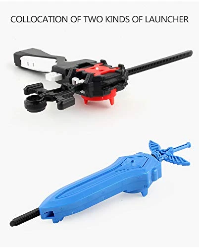 Bay Battling Top Burst | Burst Evolution Combination Series 4D | Set Of 4 Fighter Gyroscope 4D Fusion Model | 2 Launcher And 1 Beystadium 4 Bay Battling Top Burst | Burst Evolution Combination Series 4D | Set Of 4 Fighter Gyroscope 4D Fusion Model | 2 Launcher And 1 Beystadium - Image 2