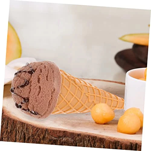 VOSAREA Simulation Ice Cream Kids Candy Kids Decor Beach For Toddlers Ice Cream Games Pretend Play Food Fake Pineapple PVC Chocolate Ice Cream Pretend Artificial Ice Cream 3 VOSAREA Simulation Ice Cream Kids Candy Kids Decor Beach For Toddlers Ice Cream Games Pretend Play Food Fake Pineapple PVC Chocolate Ice Cream Pretend Artificial Ice Cream