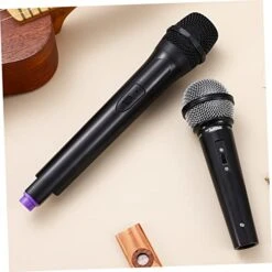 Toyvian 4 Pcs Children's Toy Lie Microphone Toy For Toddler Mic Prop Microphone For Kids Ages 3-5 Music Toys Echo Microphone Toddler Microphone Performance Microphone Prop Microphone Props -Folkmanis Toys Shop 419tYzhbY1L