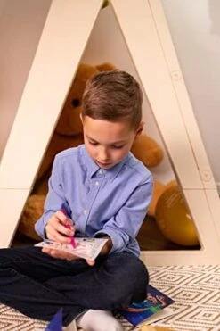 Sticky Lil Finger Invisible Ink Pens And Notebooks Set - Disappearing Ink Pen For Kids - Spy Pens For Kids Invisible Ink - Magic Pens For Kids - Invisible Ink Pens With UV Light For Kids UV Pen Light -Folkmanis Toys Shop 419zgUM3yIL