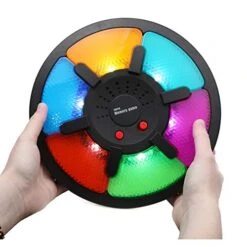 Handheld Memory Game, Light Up Memory Game With 6 Pattern Sequence, With Lights And Different Sounds For Each Color Master, Brainy Game For Kids, Boys And Girls