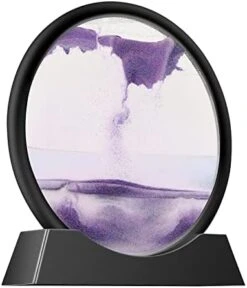 Whimsyyy Dynamic Sand Picture Medium Desktop Art Toys Voted Best Gift!(Ocean Heart) - Black White Blue (Blue, Black,White,Blue) -Folkmanis Toys Shop 41AHAZQ9L. AC