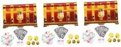 Gadpiparty Pirate Coins And Gems Treasure Chest BIRTHDAY PARTY SUPPLIES- Suitable For Various Occasions, Including Parties, Events And Games. Treasure Girls Pirate Coins And Treasure -Folkmanis Toys Shop 41AL aLmGoL. AC