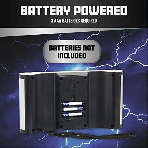 Paladone Lightning Reaction Reflex Shocking Memory Game - Electronic Memory Game For Kids And Adults With 3 Game Modes, 5 Levels, And Shock On/Off Switch 7 Paladone Lightning Reaction Reflex Shocking Memory Game - Electronic Memory Game For Kids And Adults With 3 Game Modes, 5 Levels, And Shock On/Off Switch - Image 5