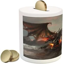 Ambesonne Vintage Piggy Bank, Bingo Game With Ball And Cards Pop Art Lottery Hobby Celebration Theme, Ceramic Coin Bank Money Box For Cash Saving, 3.6" X 3.2", Yellow Green 26 Ambesonne Vintage Piggy Bank, Bingo Game With Ball And Cards Pop Art Lottery Hobby Celebration Theme, Ceramic Coin Bank Money Box For Cash Saving, 3.6" X 3.2", Yellow Green -Folkmanis Toys Shop 41Aca3MnIzL. AC