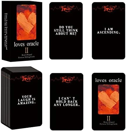 Han Yu Bowen (Second Edition) Oracle Cards 56 Love Oracle Cards,Twin Flame Oracle Deck,Tarot Cards For Beginners,Easy To Shuffle And Carry,Tarot Cards With Meanings On Them 11 Han Yu Bowen (Second Edition) Oracle Cards 56 Love Oracle Cards,Twin Flame Oracle Deck,Tarot Cards For Beginners,Easy To Shuffle And Carry,Tarot Cards With Meanings On Them - Image 9