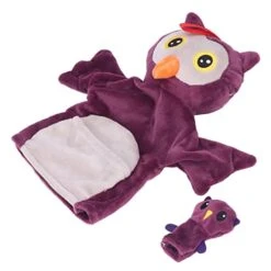 Adults Hand Puppet, Hand Puppet Parent Child Interaction Cartoon Animal Owl Multifunction For Imaginative Games For Puppet Stages For Classroom