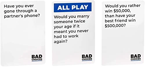BAD CHOICES - The Have You Ever? Game + After Dark Edition Set 4 BAD CHOICES - The Have You Ever? Game + After Dark Edition Set - Image 2