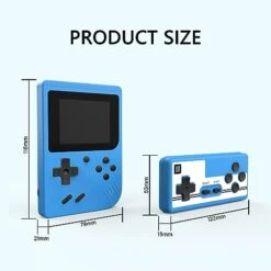 Portable Handheld Game Console Retro Game Console With 400 Classical Games 1020mAh Rechargeable Battery Support For Connecting TV And Two Players-A -Folkmanis Toys Shop 41BBEhrygCL