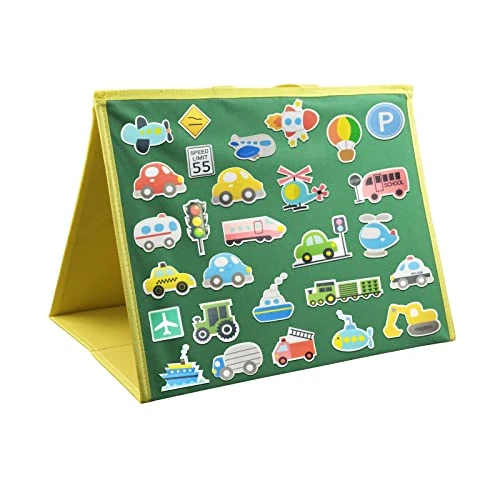 Utobanh Children Early Education Felt Board, Daycare Classroom Felt Learning Board, Suitable For Children's Preschool Learning Kindergarden Car Vihicle Education Storytelling Activity Gift - 54 Felt Pieces 7 Utobanh Children Early Education Felt Board, Daycare Classroom Felt Learning Board, Suitable For Children's Preschool Learning Kindergarden Car Vihicle Education Storytelling Activity Gift - 54 Felt Pieces - Image 5