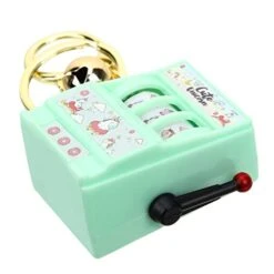 Ibasenice Las Vegas 10 Pcs Rocker Keychain Lucky Keychain Casino Toy Slots Keyring Mini Arcade Game Aldult Toys Keychain For Kids Toy's For Kids Keychain Plaything Hand Held Game Keychain -Folkmanis Toys Shop 41BH3lm4rNL