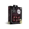 USAOPOLY Nightmare Before Christmas Premium Dice Set | Collectible D6 Dice | Red & Black Custom Dice With Collectible Tin Case | Officially Licensed Disney 6-Sided Dice (AC004-291-002000-12) -Folkmanis Toys Shop 41BNygMGeOL