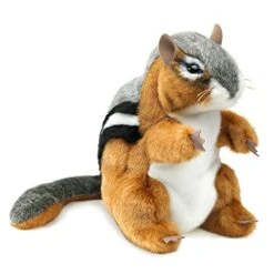 Folkmanis Chipmunk Hand Puppet, Brown