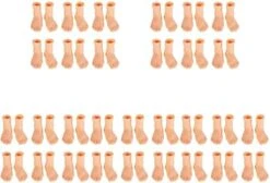 Operitacx 18 Pairs Funny Puppets Kids Educational Tiny Halloween Rubber Fake Performance Feet Left Little Games For Supplies Novelty Interactive Shoes Show Fun Party Of Adults Right -Folkmanis Toys Shop 41BdyGtIc L. AC