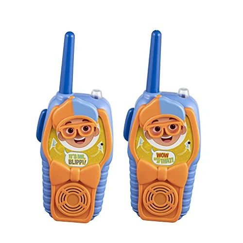 Ekids Blippi Toy Walkie Talkies For Kids, Light-Up Indoor And Outdoor Toys For Kids And Fans Of Blippi Toys For Toddlers 4 Ekids Blippi Toy Walkie Talkies For Kids, Light-Up Indoor And Outdoor Toys For Kids And Fans Of Blippi Toys For Toddlers - Image 2