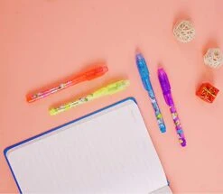 VOVRU 24 Pack Invisible Ink Pen With Purple Light 2020 Upgraded Spy Pen Secret Message Magic Markers Children's Day Gift Student Gift From Teacher For Boys Grils Kids Birthday Party Favor -Folkmanis Toys Shop 41BnHBw9aWL