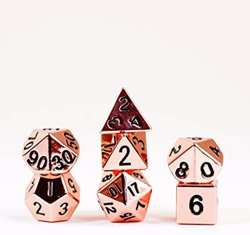 FanRoll By Metallic Dice Games 16mm Metal Polyhedral DND Dice Set: Blue, Role Playing Game Dice For Dungeons And Dragons 12 FanRoll By Metallic Dice Games 16mm Metal Polyhedral DND Dice Set: Blue, Role Playing Game Dice For Dungeons And Dragons - Image 10