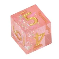 Keenso Dice Set, 7pcs Dice Kit Incisive Edge Epoxy Resin Multi Faceted Pink Translucent Dice Set For Game (Gold Number) Fishing Toys, Toy Tents, Desktop Interactive Toys 10 Keenso Dice Set, 7pcs Dice Kit Incisive Edge Epoxy Resin Multi Faceted Pink Translucent Dice Set For Game (Gold Number) Fishing Toys, Toy Tents, Desktop Interactive Toys -Folkmanis Toys Shop 41BpoJfzBEL