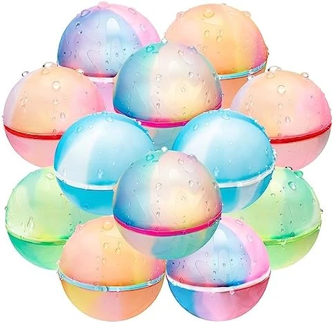 12Pcs Reusable Water Balloons For Kids Magnetic Self Sealing Quick Fill Water Balloons, Summer Water Toys Refillable Water Bomb, Outdoor Pool Toys, Used For Water Fight Game, Summer Party. 5 12Pcs Reusable Water Balloons For Kids Magnetic Self Sealing Quick Fill Water Balloons, Summer Water Toys Refillable Water Bomb, Outdoor Pool Toys, Used For Water Fight Game, Summer Party. - Image 3