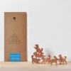 COMMA Wooden Shiba Dog Stack Set #2 (Blue Label, 6 Kittens) -Folkmanis Toys Shop 41C0b9WuUjL